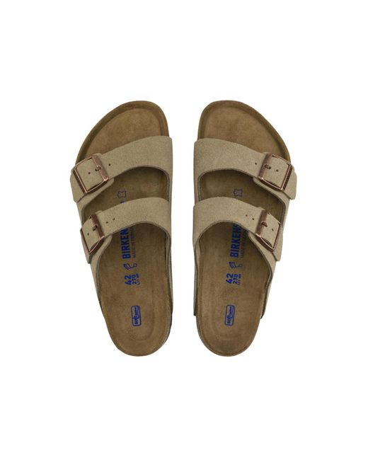 Birkenstock Braune Arizona-Hausschuhe Für Männer Für Herren in Green für Herren
