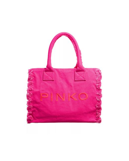 Pinko Pinko strandshopping pink pinko-antique gold