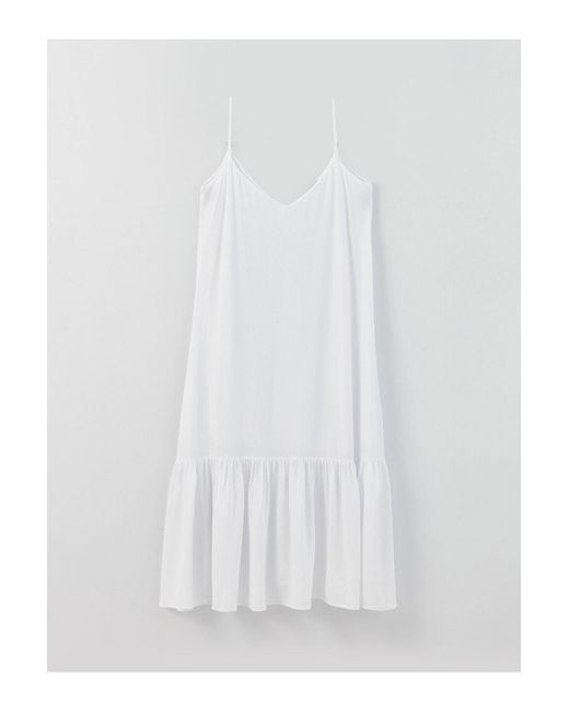 LC Waikiki White Kleid