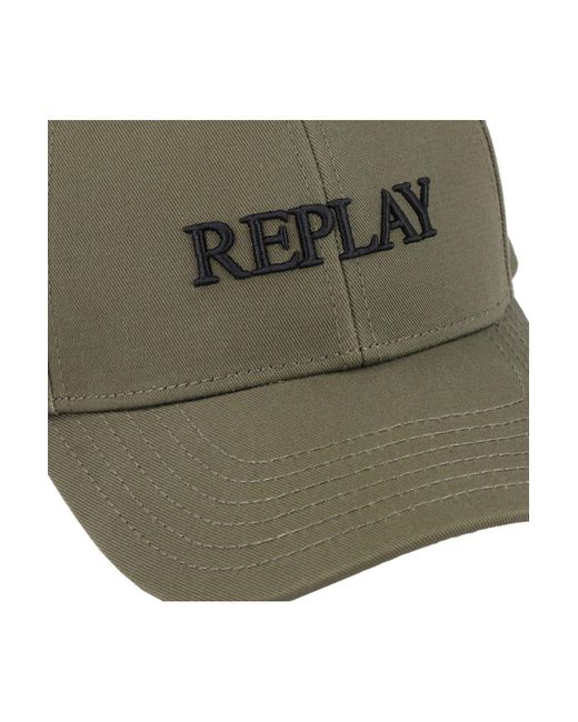 Replay Baseball cap 26 cm in Green für Herren