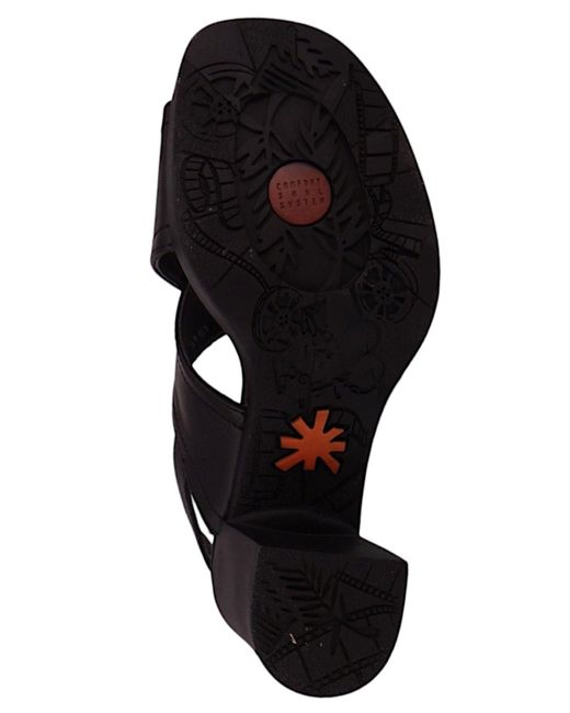 Art Komfort sandalen cannes 1845 black leder