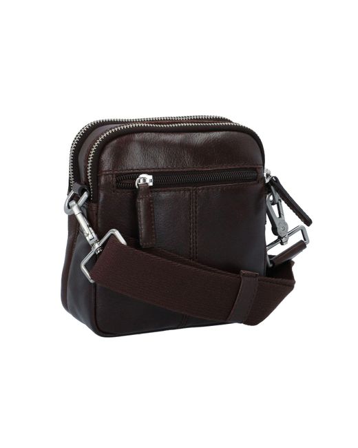 Picard Buddy Mini Bag Umhängetasche Leder 16 Cm Für Herren in Black für Herren