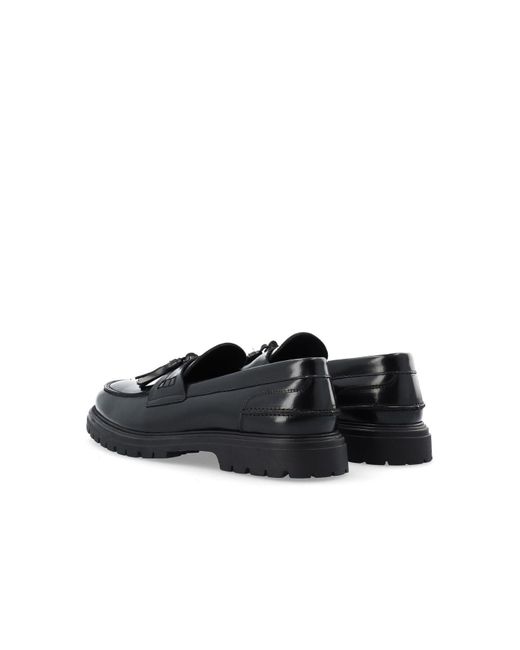 Bianco Lederhalbschuhe Biagil Für Herren in Black für Herren