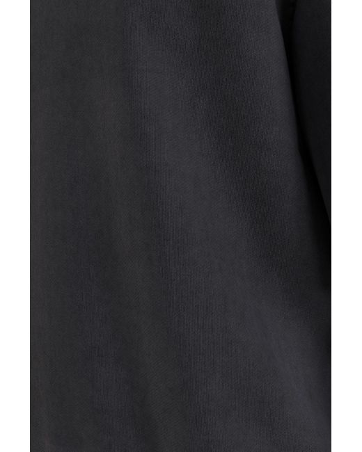 Calvin Klein Rundhalspullover mit gewaschenem abzeichen in Gray für Herren
