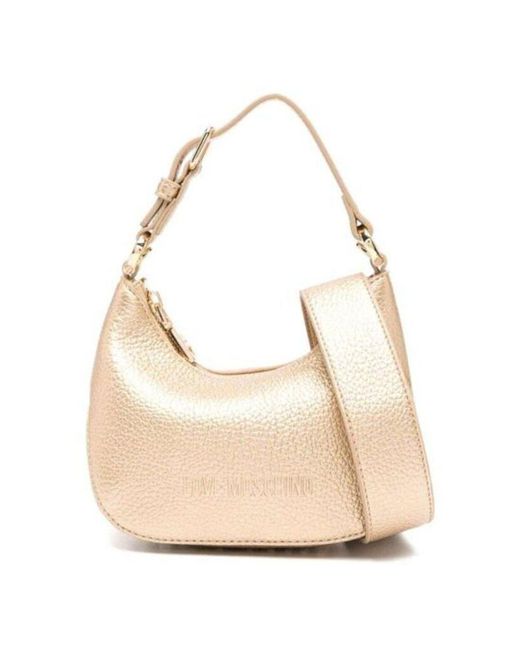 Love Moschino White Logo-Tasche Mit Verstellbarem Riemen – Für Damen