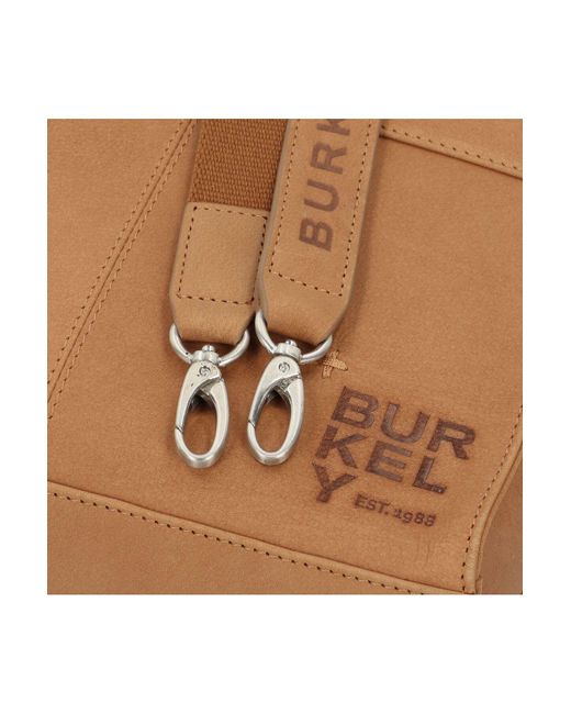 Burkely Brown Rogue Robyn Schultertasche Leder 26 Cm Für Damen