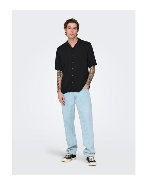 Only & Sons Hemd Onsdash Hemd Für Herren in Black für Herren