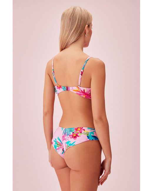 SUWEN Pink Brasilianische bikinihose