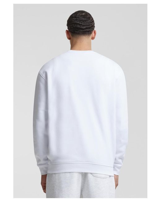 Urban Classics Crewneck sweatshirt in White für Herren