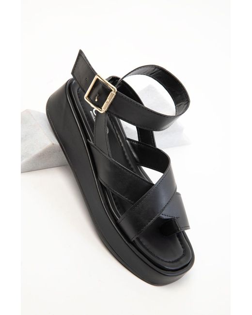Soho Black Schwarze Sandalen Für Damen