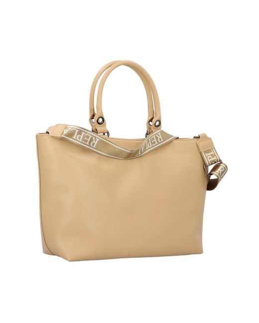Replay Natural Shopper Tasche 45 Cm Für Damen