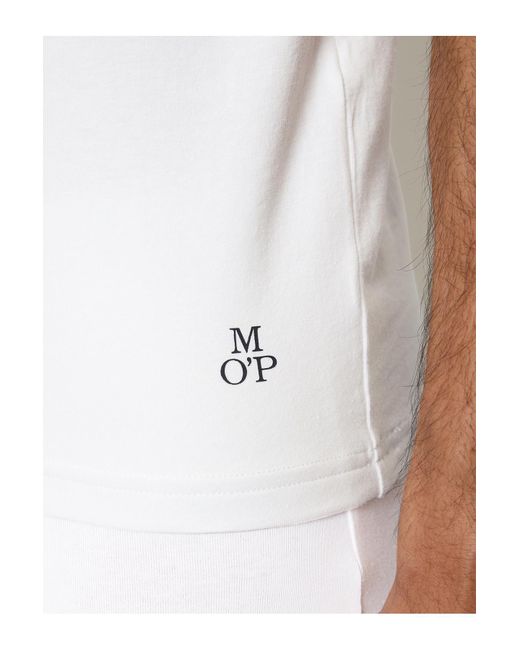 Marc O' Polo T-shirt-essentials in White für Herren
