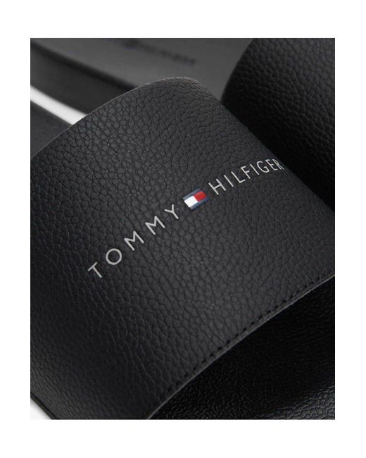 Tommy Hilfiger Nyc Pool Flip Flops Hausschuhe Für Herren in White für Herren