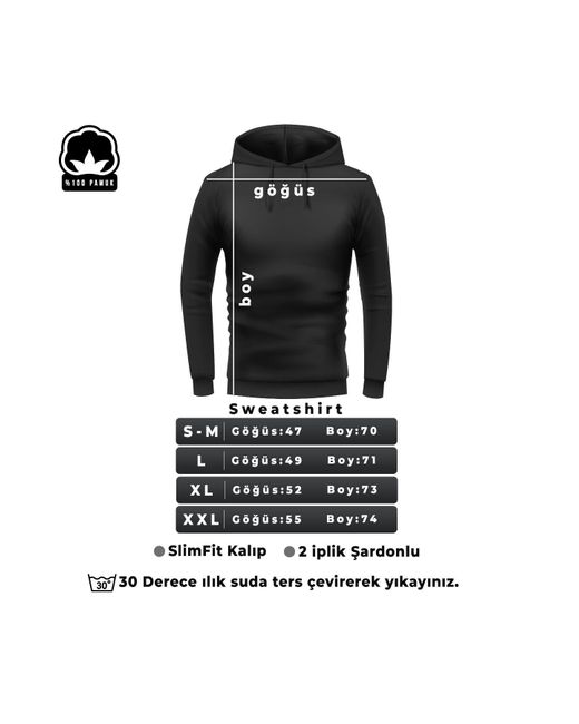 uyguntarz Red Übergroßes Sweatshirt Mit Herz-Print