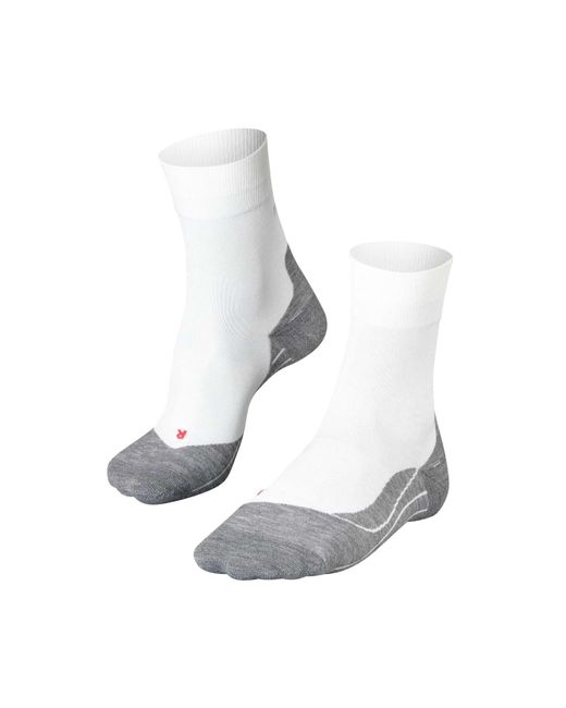 Falke White Socken 2er pack ergonomische fitness laufsocken, sport system, 37-42