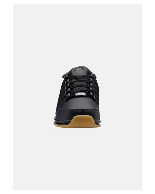 K-swiss Schuhe Rinzler Sneaker Aus Leder Mit Schnürverschluss Für Herren in Black für Herren
