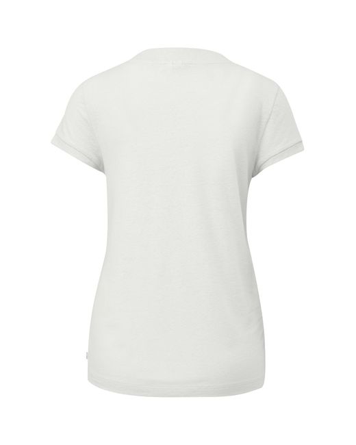 Qs By S.oliver White T-shirt regular fit