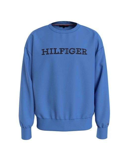 Tommy Hilfiger Sweatshirt regular fit in Blue für Herren