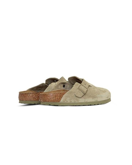 Birkenstock Green Boston Leve