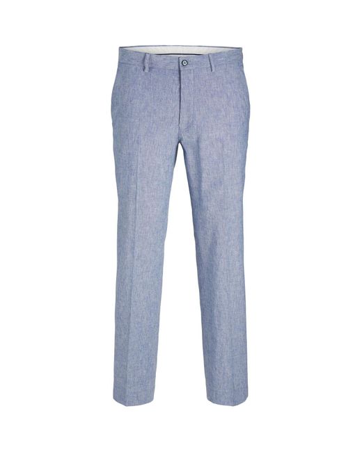 Jack & Jones Anzughose Plus Size Regular Fit Anzughose Für Herren in Blue für Herren