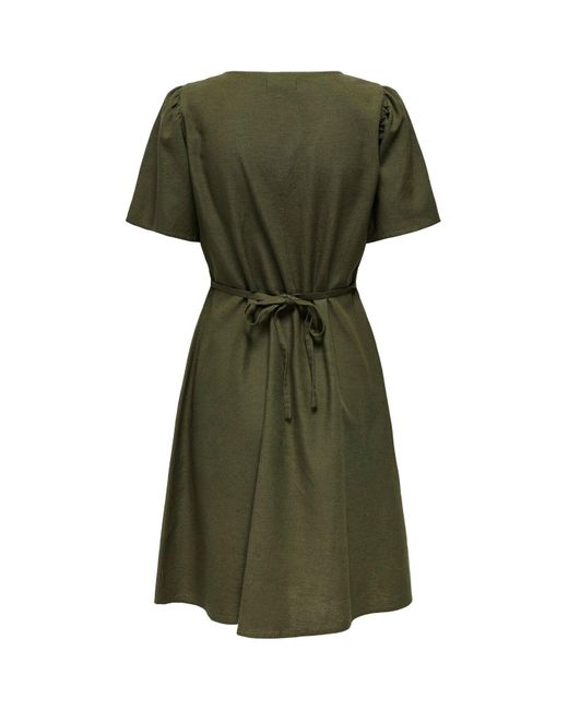 ONLY Green Kleid Onlvita Kurzes Kleid Für Damen
