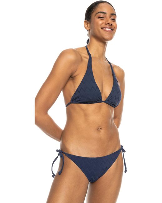 Roxy Blue Bikini-set unifarben