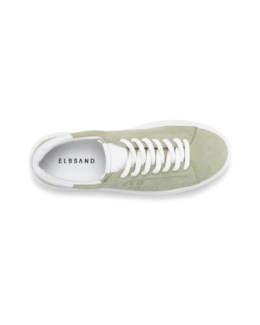 Elbsand Green Sneaker flacher absatz