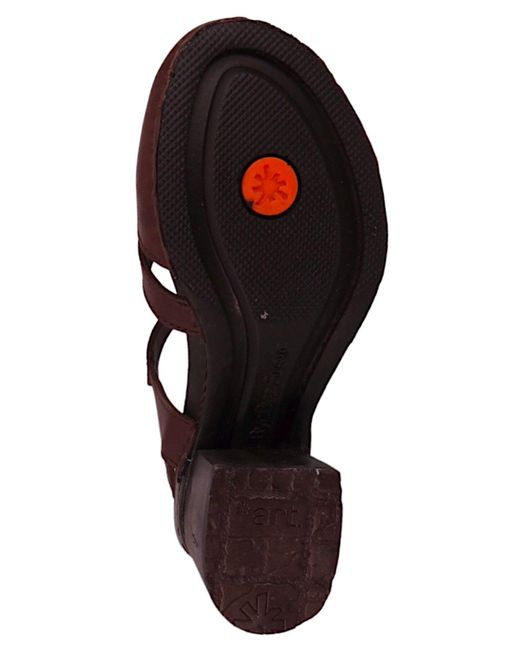 Art Komfort sandalen i wish 1874 brown leder mit softlight fußbett