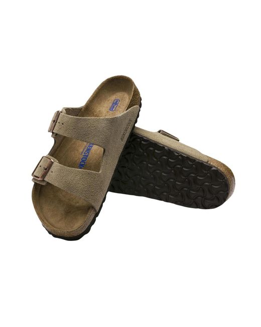 Birkenstock Braune Arizona-Hausschuhe Für Männer Für Herren in Green für Herren