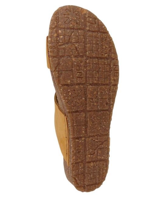 Art Brown Komfort Sandalen Creta 0175 Honey Leder Für Damen