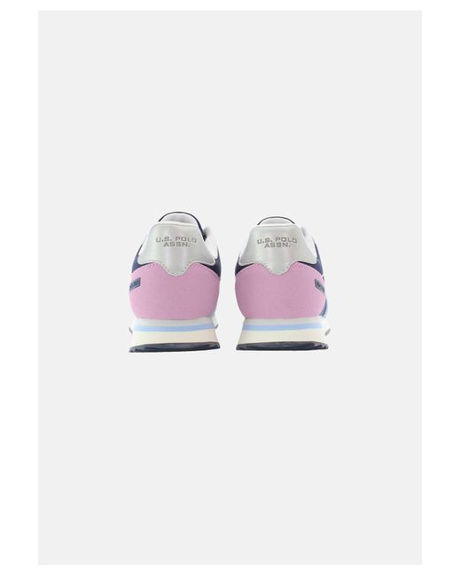 U.S. POLO ASSN. Pink Schuhe low-sneaker altena002