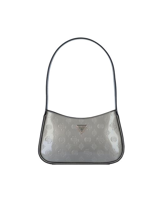 Guess Gray Arnela Schultertasche 26 Cm Für Damen