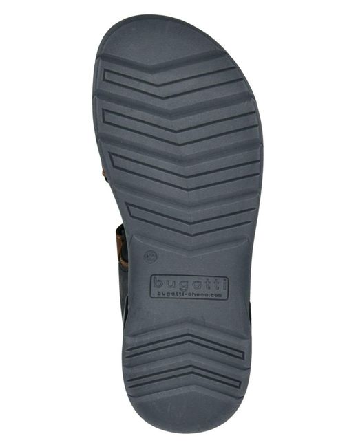 Bugatti Sandalette flacher absatz in Black für Herren