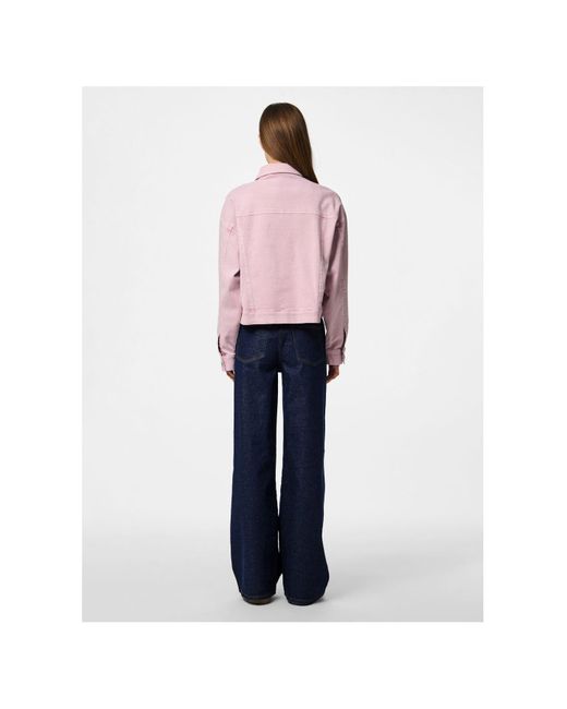 Pieces Pink Jacke Für Erwachsene Und Mädchen Für Damen