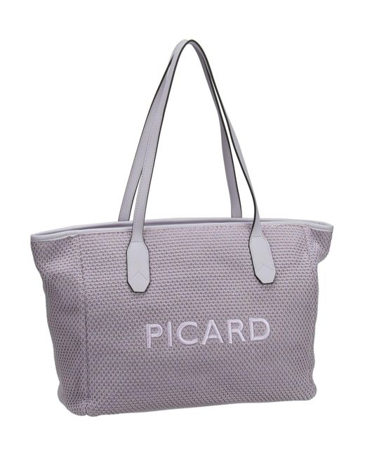 Picard Purple Strandtasche unifarben