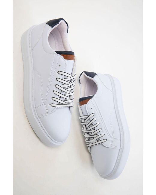 Soho White Weißer Sneaker Für Damen