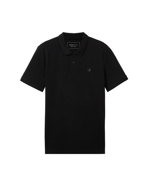 Tom Tailor Poloshirt regular fit in Black für Herren