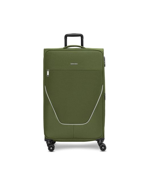 Stratica Taska 4-Rollen Trolley L 76 Cm Mit Dehnfalte Für Herren in Green für Herren