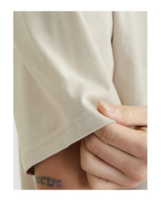 Jack & Jones T-Shirt Logo Rundhalsausschnitt T-Shirt Für Herren in White für Herren