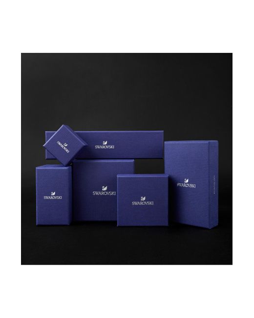 Swarovski Multicolor Matrix Silberfarbene Ohrringe 5653170 Für Damen