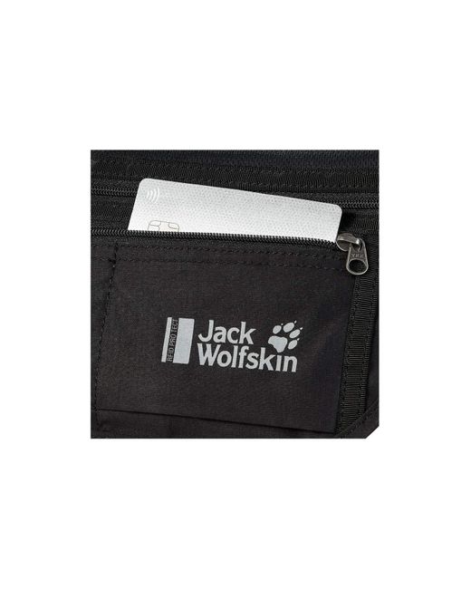 Jack Wolfskin Black Abendtasche strukturiert - one size