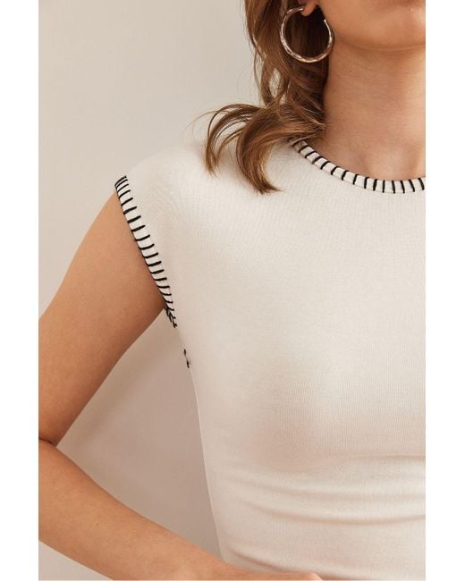 Olalook Natural Stitching Detaillierte Soft Touch Flexible Bluse Blz- 19002895 Für Damen