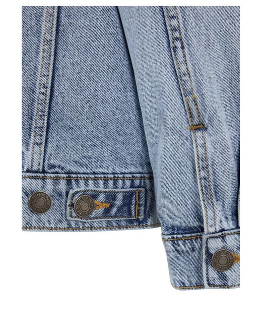 Urban Classics Blue Oversized-jeansjacke im 90er-stil