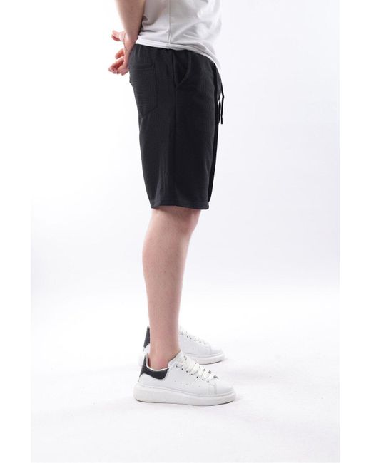 Madmext Schwarze Shorts Mit Taschen Für Herren in Black für Herren