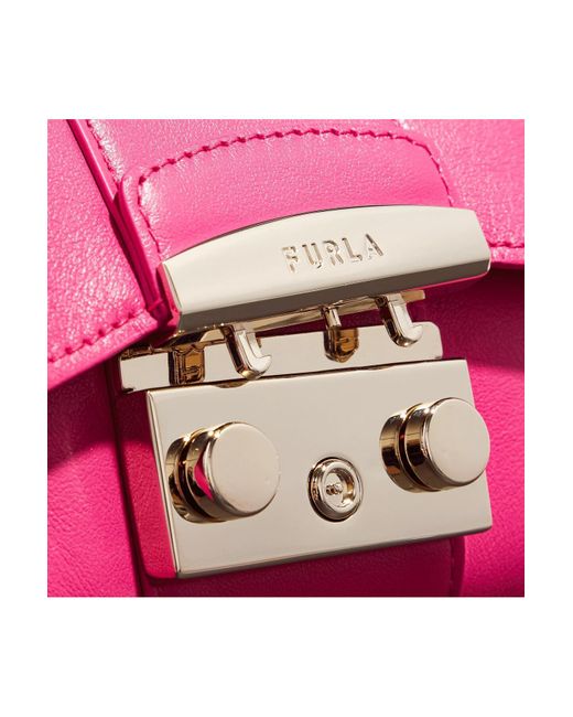 Furla Metropolis mini-umhängetasche remix pop pink