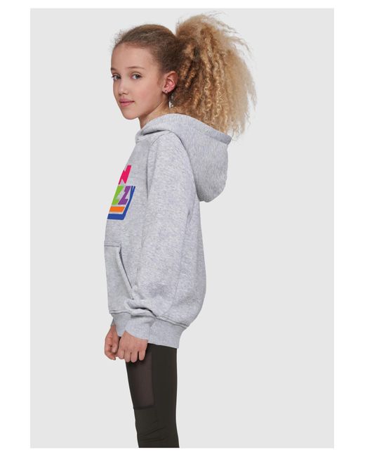 Merchcode Kids thin lizzy basic-kapuzenpullover mit klassischem logo in Gray für Herren