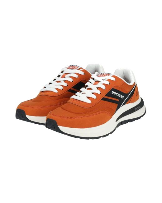 Dockers Sneaker flacher absatz in Orange für Herren