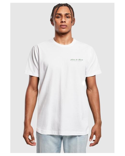 Merchcode Flutter And Bloom T-Shirt Für Herren in White für Herren