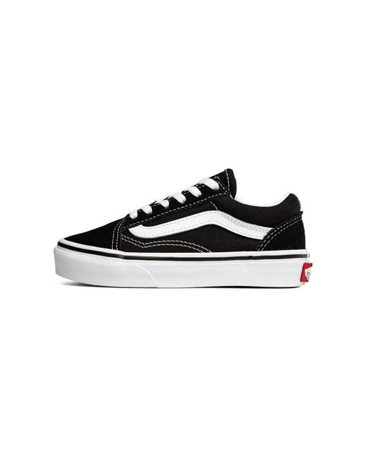 Vans Black Old Skool Schwarzer Sneaker – Kindermodell