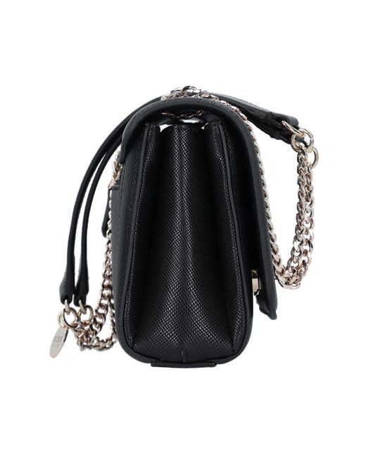 Guess Black Noelle Ii Schultertasche 24 Cm Für Damen